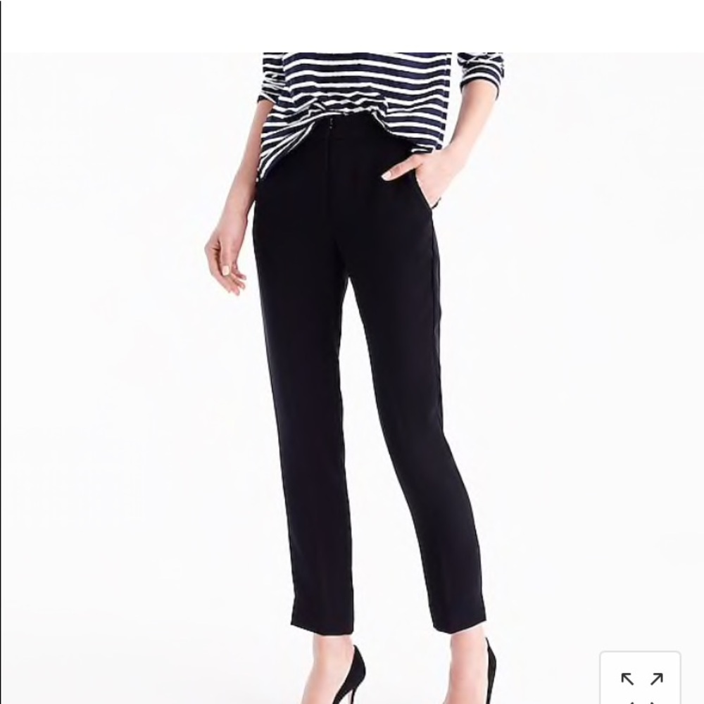 Jcrew Pull-On Easy Pant in Matte Crepe